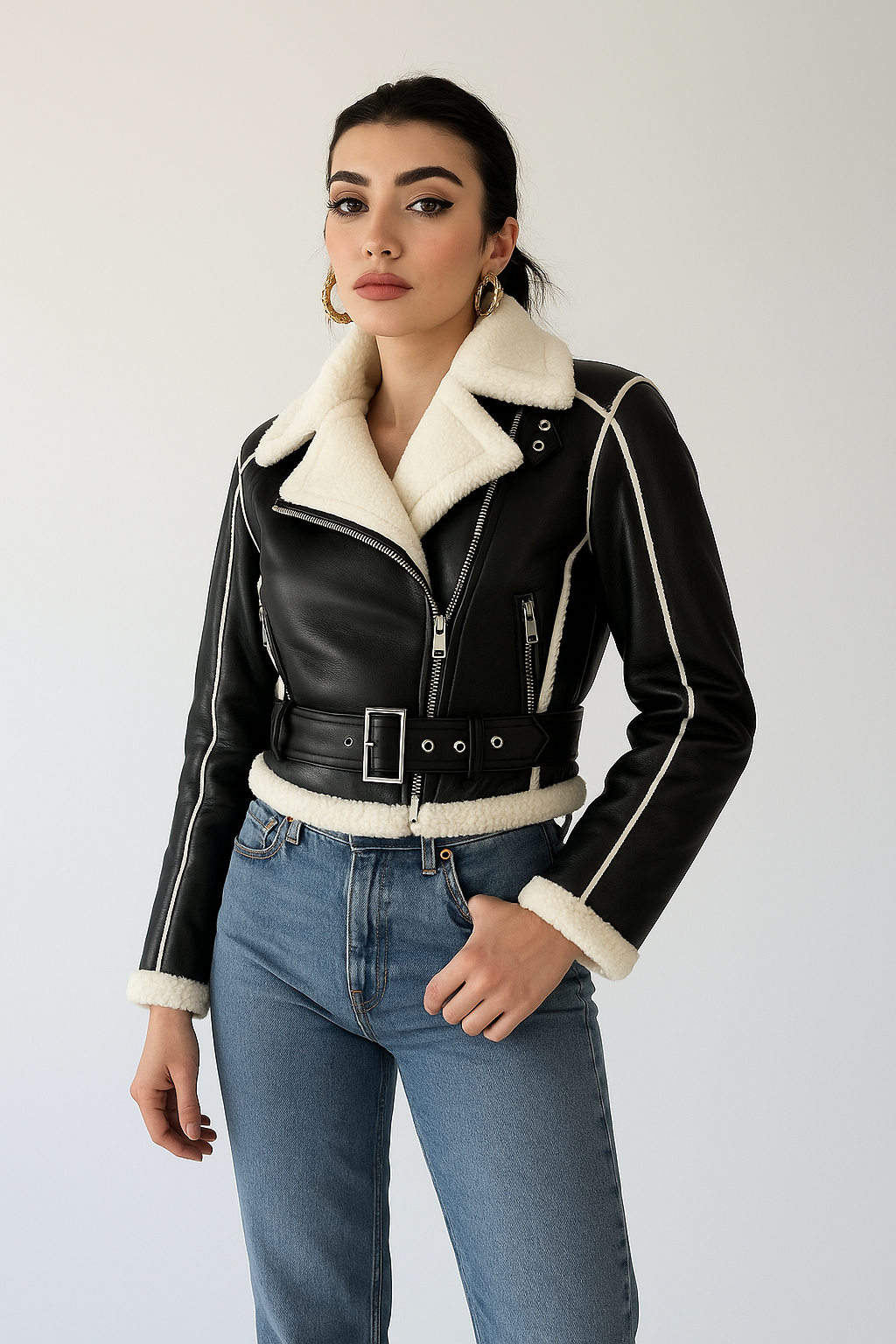 New Passos Milano Shearling Jacket – Luxury Winter Collection