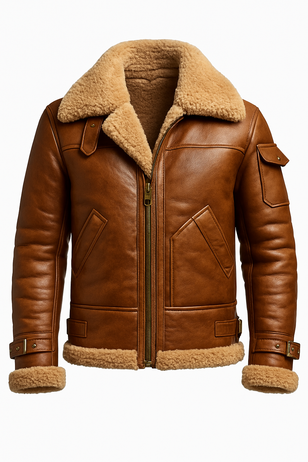 New Passos Shearling Aviator Jacket – Limited Edition
